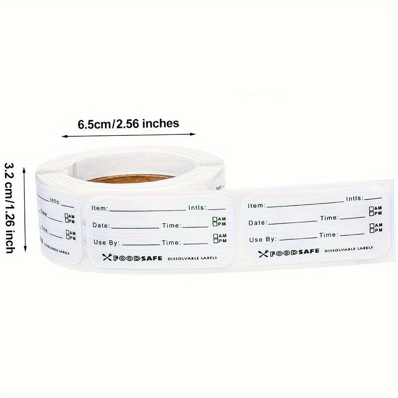 300pcs Catering Food Labels, 2.54x5.08cm Blank Labels