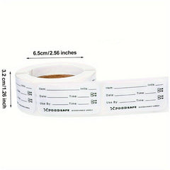 300pcs Catering Food Labels, 2.54x5.08cm Blank Labels