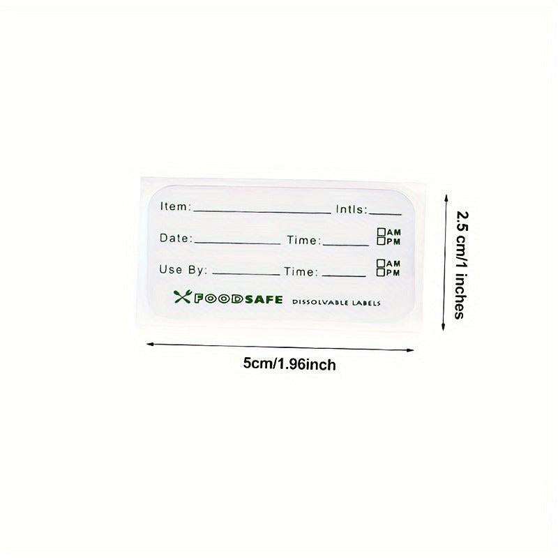 300pcs Catering Food Labels, 2.54x5.08cm Blank Labels