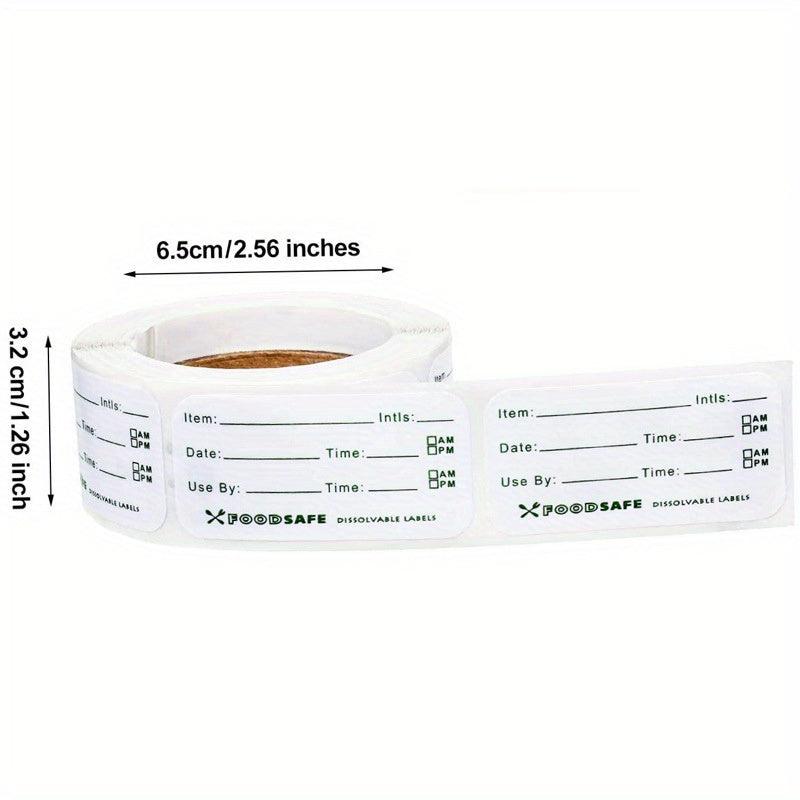 300pcs Catering Food Labels, 2.54x5.08cm Blank Labels