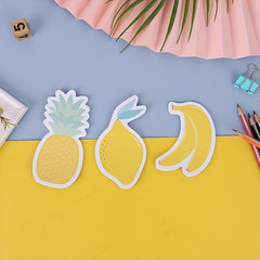 120 Sheets Fruit Shape Sticky Notes Self adhesive Decorative Stickers