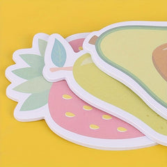 120 Sheets Fruit Shape Sticky Notes Self adhesive Decorative Stickers