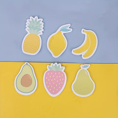 120 Sheets Fruit Shape Sticky Notes Self adhesive Decorative Stickers