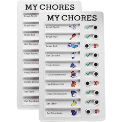 Reusable Daily Chore Schedule Memo Checklist Board