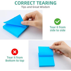 800 Self Adhesive Sticky Notes for Students & Office