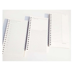 Retro A6 Coil Book Daily Planner Cornell Learning Efficiency Manual Notebook
