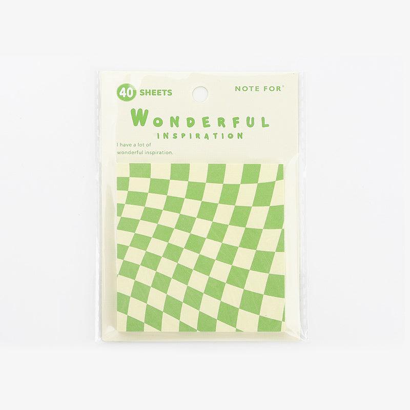 40pcs Wonderful Inspired Sticky Notes 80mm 3 15in