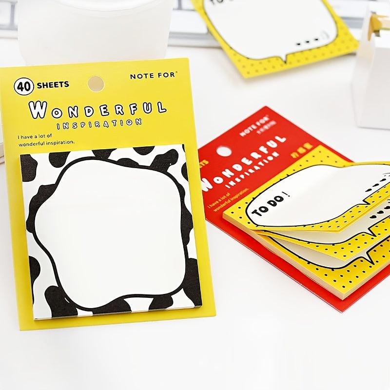40pcs Wonderful Inspired Sticky Notes 80mm 3 15in