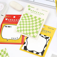 40pcs Wonderful Inspired Sticky Notes 80mm 3 15in
