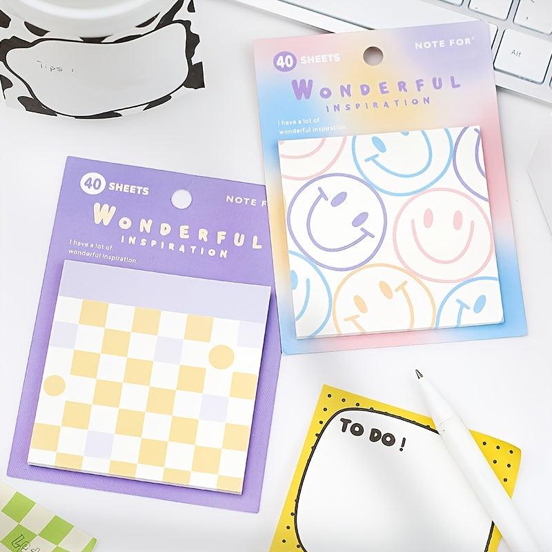 40pcs Wonderful Inspired Sticky Notes 80mm 3 15in