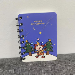 80 Sheets Christmas Coil Notebook Learning Stationery Student Prize Gift
