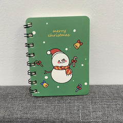 80 Sheets Christmas Coil Notebook Learning Stationery Student Prize Gift