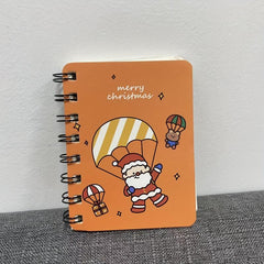 80 Sheets Christmas Coil Notebook Learning Stationery Student Prize Gift