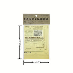 50 Sheets Retro Scrapbooking Label Diary Album Stationery Art Journal Planner