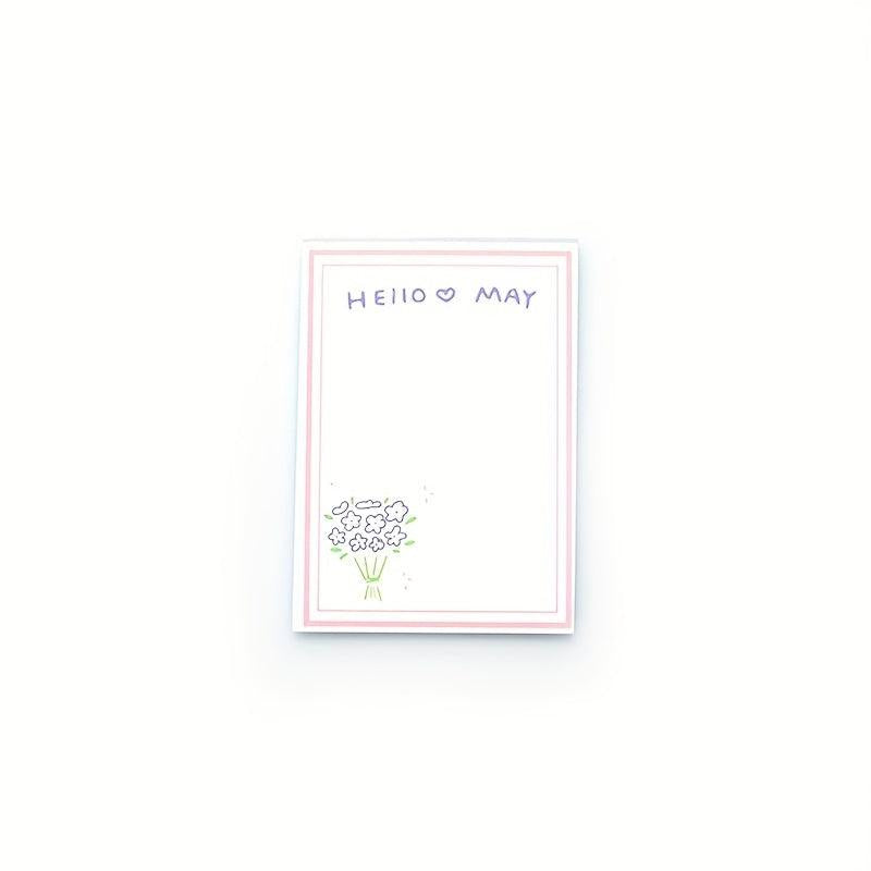 4PC Mini Sticky Note Office Paper Student Study Sticky Note Book