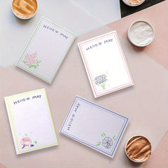 4PC Mini Sticky Note Office Paper Student Study Sticky Note Book