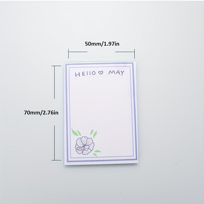 4PC Mini Sticky Note Office Paper Student Study Sticky Note Book