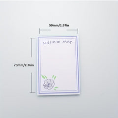 4PC Mini Sticky Note Office Paper Student Study Sticky Note Book