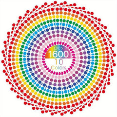 1600pcs 1 2 Inch Round Coding Labels Circle Dot Stickers 10 Assorted Colors