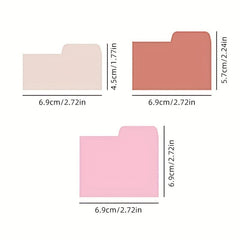 90 Sheets Minimalist Sticky Notes Plain N Times Index Classification Memo Notes