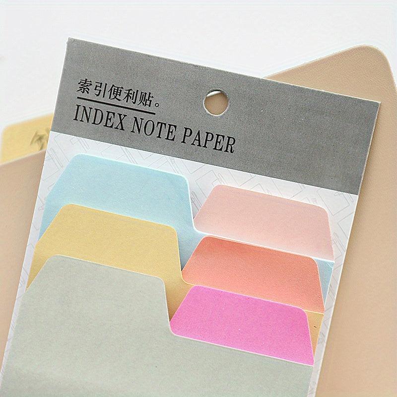 90 Sheets Minimalist Sticky Notes Plain N Times Index Classification Memo Notes