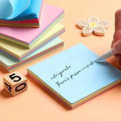 500 Sheets Sticky Notes Pack - School and Office Desk Accessories
