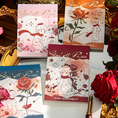 60pcs Rose Star Little Prince Memo Pads Portable Note Book Paper Supplies