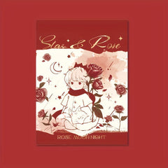 60pcs Rose Star Little Prince Memo Pads Portable Note Book Paper Supplies