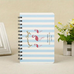 B6 Flamingo Coil Notebook for Students