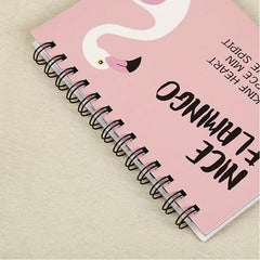 B6 Flamingo Coil Notebook for Students