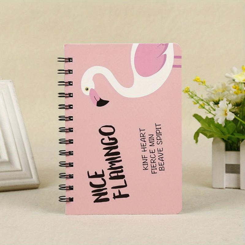 B6 Flamingo Coil Notebook for Students
