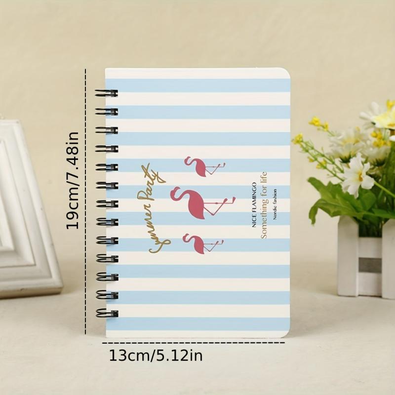 B6 Flamingo Coil Notebook for Students