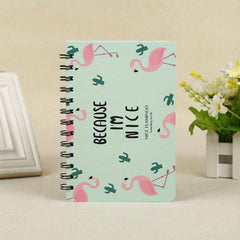 B6 Flamingo Coil Notebook for Students