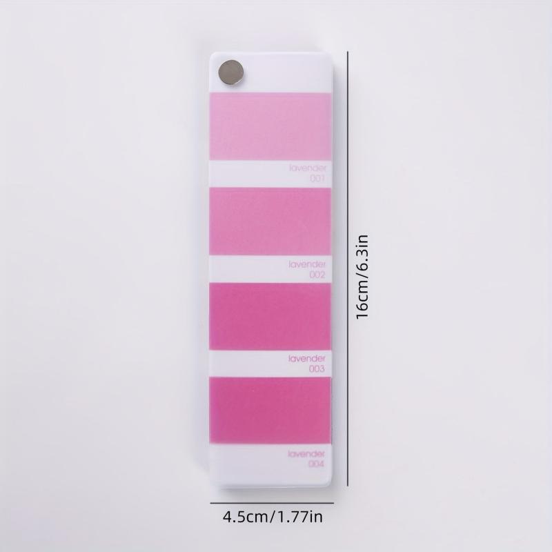 24 Sheets Pink Purple Gradient Index Sticker