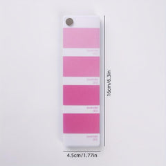 24 Sheets Pink Purple Gradient Index Sticker
