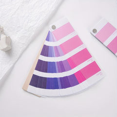 24 Sheets Pink Purple Gradient Index Sticker