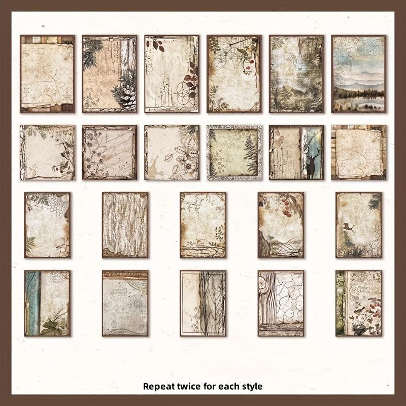 44pcs Retro Fairy Tale Series Decorative Note Pack
