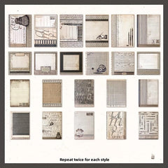 44pcs Retro Fairy Tale Series Decorative Note Pack