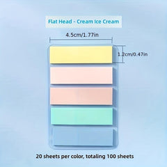 200pcs Self adhesive Index Stickers for Office & School