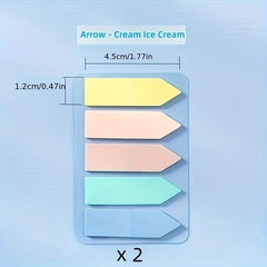 200pcs Self adhesive Index Stickers for Office & School