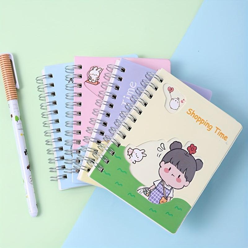 Cartoon Notebook for Students Portable & Small School Supplies Prize