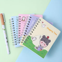 Cartoon Notebook for Students Portable & Small School Supplies Prize