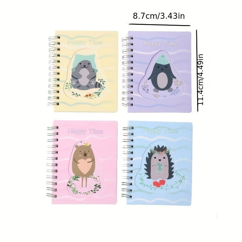 Cartoon Notebook for Students Portable & Small School Supplies Prize