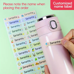 Custom Name Sticker Waterproof Personalized Office School Supplies Tag