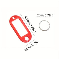 Plastic PP Key Chain Rental Room Hotel Hotel Key Tag Card