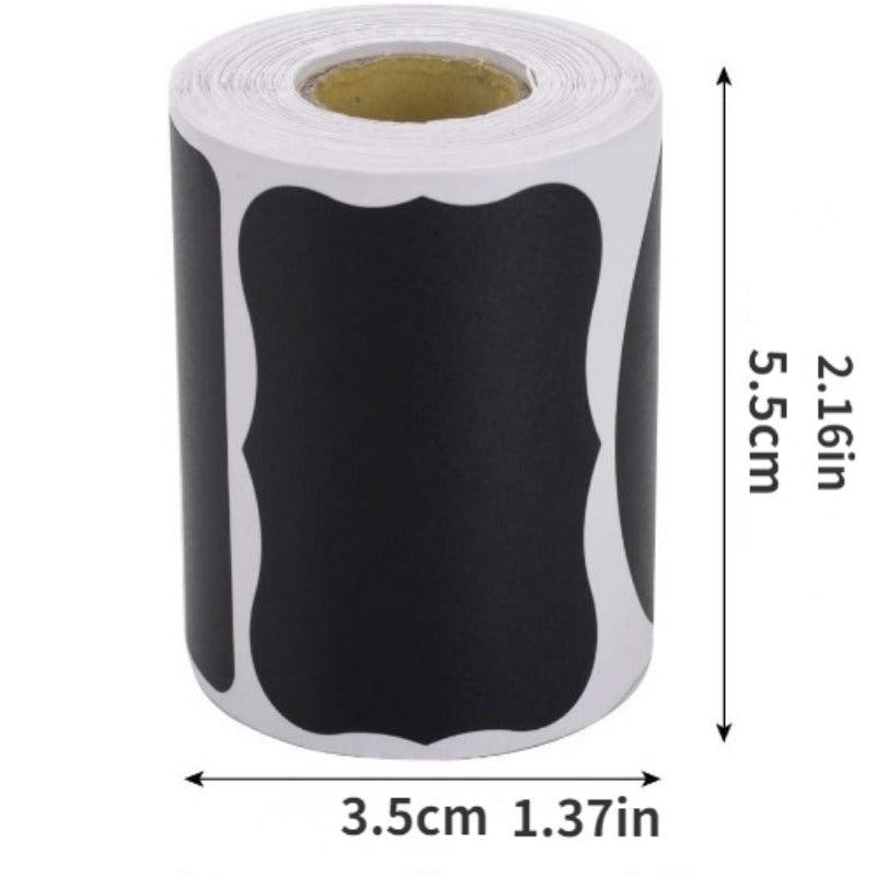 Chalkboard Labels 120pcs Waterproof Blackboard Stickers With Marker