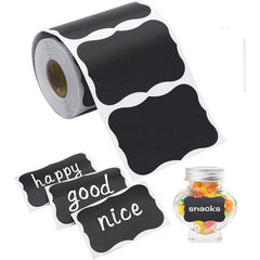 Chalkboard Labels 120pcs Waterproof Blackboard Stickers With Marker