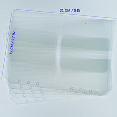 5pcs Stencil Storage Binder, Stamp Storage Folder