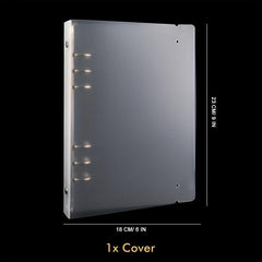 5pcs Stencil Storage Binder, Stamp Storage Folder