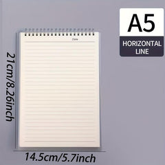 A5 Coil Notebook Small Grid Stationery Notebook